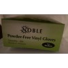 Noble Products Powder-Free Disposable Clear Vinyl Gloves for Foodservice -Medium