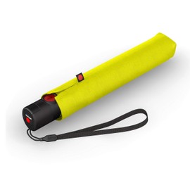 Knirps Ultra U.200 Medium Duomatic Pocket Umbrella - Automatic Open/Close - Storm Resistant - Windproof, yellow, Modern