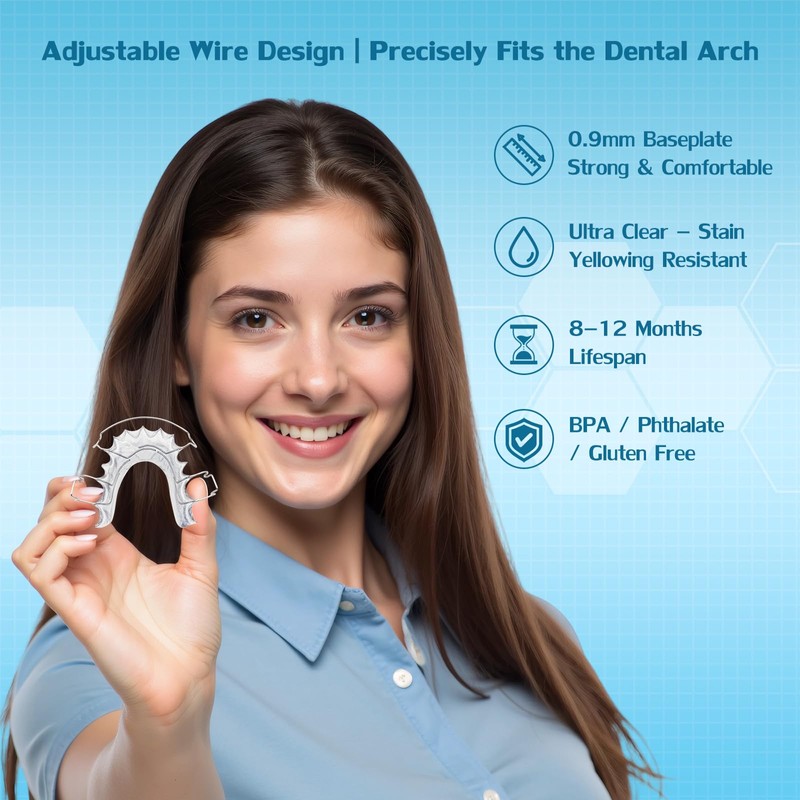 Hawley Retainers for Adults, Custom Retainers for Upper and Lower