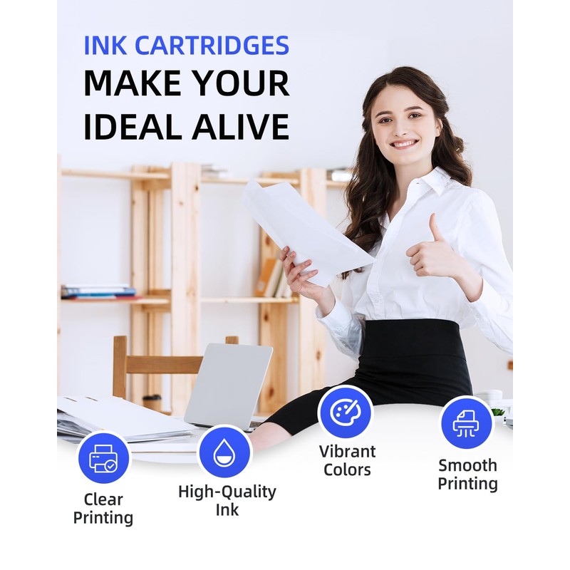 myCartridge Replacement for LC401XL Ink Cartridges for Brother Printer LC