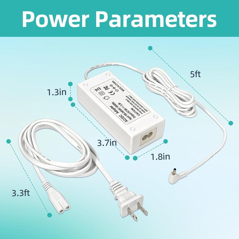 lojiraz 18V Charger Power Cord for Cricut Joy Smart Cutting