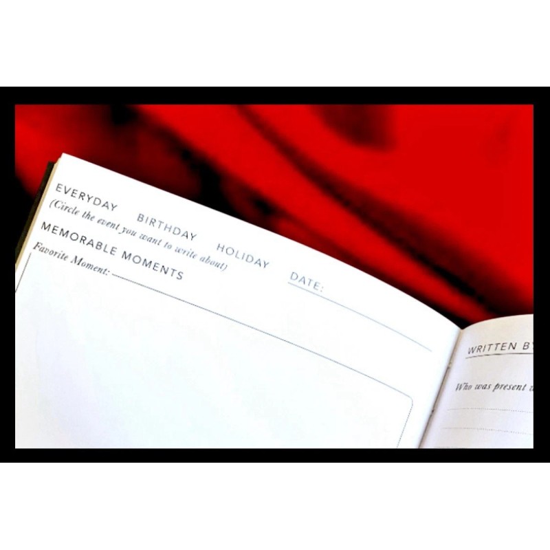 Gartner Studios Family Keepsake Journal Canvas Hardback 6.25”x9.75” Legacy,Memorie