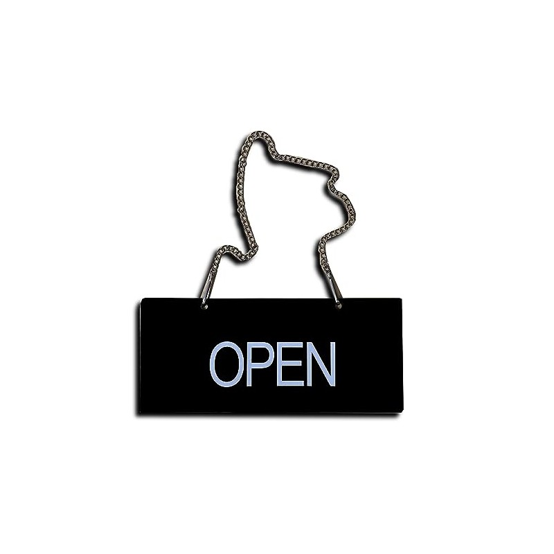 Seagron Open Close Sign Open Close Tag Plate Acrylic (9