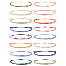 Roe Dolph String Bracelets Beach Summer Bracelet Ankle Bracelets for Women Trendy Adjustable Waterproof Wave Surfer Jewelry Gifts