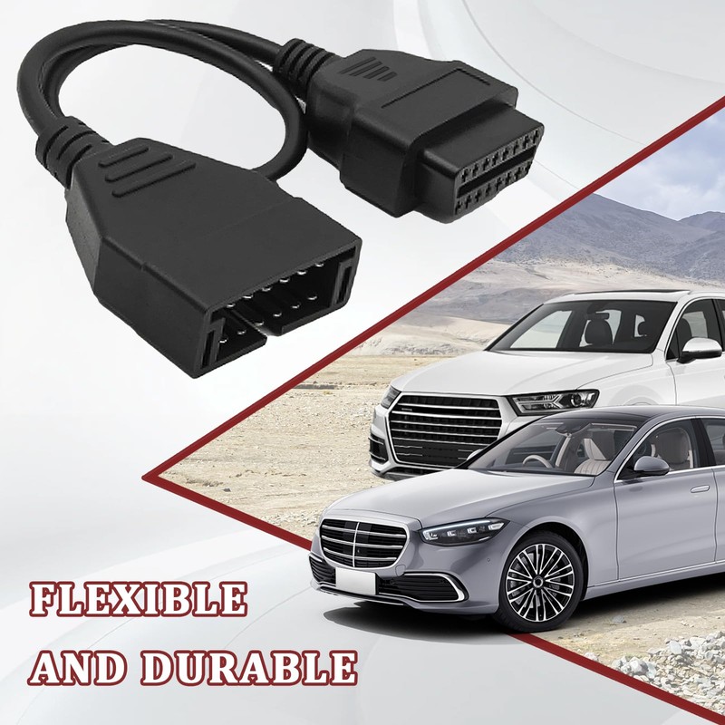 PLALEI OBD 1 Scanner, OBD1 to OBD2 Adapter, OBD1 12-pin