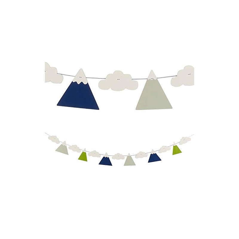 BORN TO MOVE MOUNTAINS GARLAND - Party Decor - 1