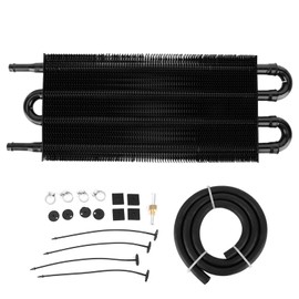 MUNEFE Oil Cooler Transmission, Transmission Oil Cooler, Rapid Cool Transmission Cooler for Improving The Cooling Efficiency Of Transmission Oil