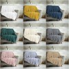 Kinfolk Textile Waffle Throw Honeycomb Blanket Soft Warm Cuddly Sofa