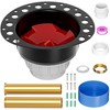 Freestanding Tub Drain, PVC Free Standing Tub Drain Kit for