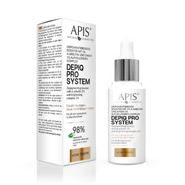 Depiq Pro System | Depigmenting Booster with 1% α-Arbutin & Active Ingredient Complex | Reduces Pigment Spots & Hyperpigmentation | Brightening Serum | 30 ml