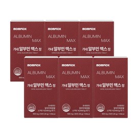 Mampick Premium Albumin Max High-Concentration Arginine 6 Boxes / 맘픽 프리미엄 알부민 맥스 고함량 아르기닌 6박스