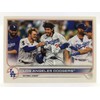 Cody Bellinger and Gavin Lux Baseball Card 2022 Topps Baseball