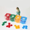 Parrot Color Separation Coin Box Educational Bird Treasure Desktop Interactive