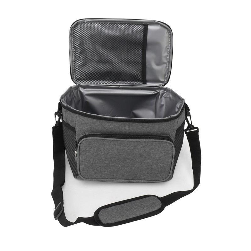 Lunch Bag 10L Collapsible Adjustable Strap Leakproof Portable Handle Insulated