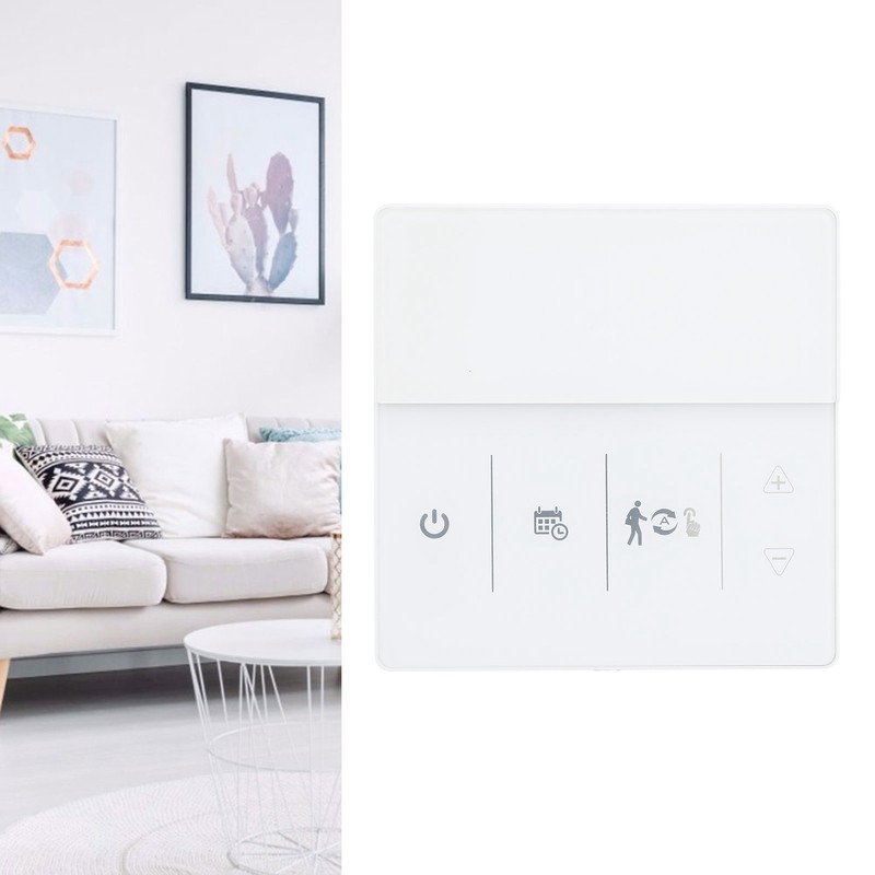 WiFi Smart Thermostat Indoor Intelligent Temperature Controller with LCD AC90‑240V
