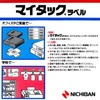 Nichiban Mitac Label ML-151 Red 0.3 inch (8 mm) Diameter