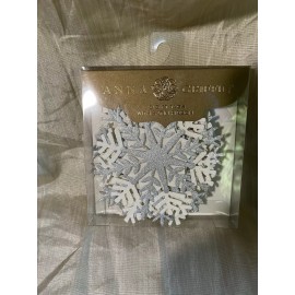anna griffin Christmas Snowflake Gift Tags 10 Pieces