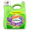 Gain Liquid Fabric Conditioner, Moonlight Breeze Fabric Softener, 190 loads,