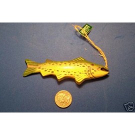 Wooden Fish Midwest- Decorative Items - (6) 3 PAIR Many Uses FREE SHIPPING