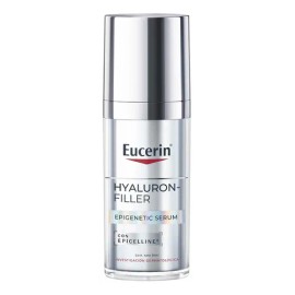 Eucerin Hyaluron Filler Epigenetic Serum Anti-edad (30 ml) Sérum ligero de rápida absorción con Epicelline y Ácido Hialurónico- Adecuado para todo tipo de piel