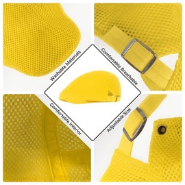 [RUNQIU] Spring/Summer Men's & Women's Hat | UV Protection & Breathable Mesh Comfortable Wearing | Simple and Stylish Hunting, Casket, Beret Hat | Perfect for Golf, Travel, Outdoor Activities