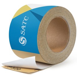 24h- Shipping 320 Grit Sandpaper Roll 2-3/4" X20yd Sticky Back PSA Self Adhesive Sanding Paper Abrasive Toolsmaterial: Aluminum Oxide, grit: 320, size: 2-3/4" x20yd
