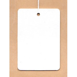 White Solid Tags (Price Tag), 5031 (34 X 49 mm, White)/1,000 Pieces