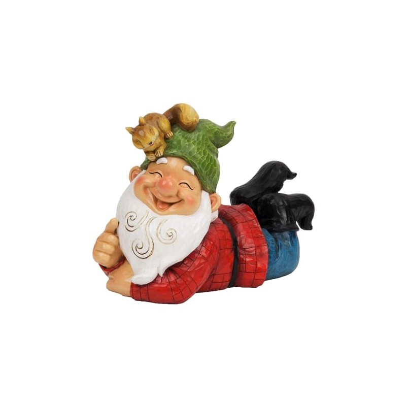 Country Living Garden Gnome with Squirrel