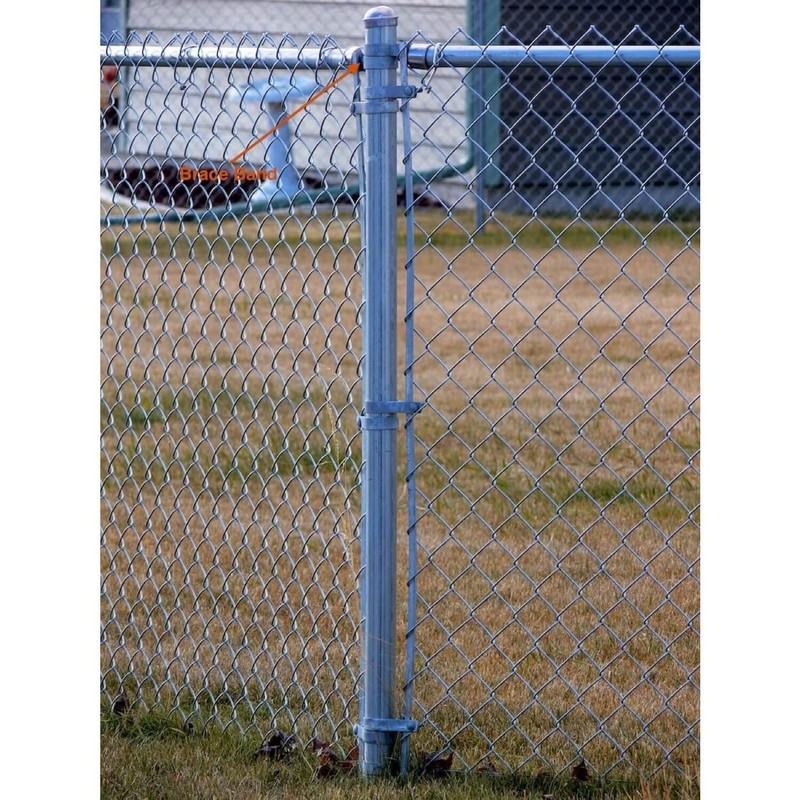 Jake Sales 2-7/8" Brace Band for Chain Link Fence -