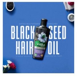 Dabur Vatika Black Seed Hair Oil 300 ML Shipping From USA Export Quality