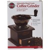 Norpro 5548 Coffee Grinder, 8" x 4.5" x 4.5", Chestnut
