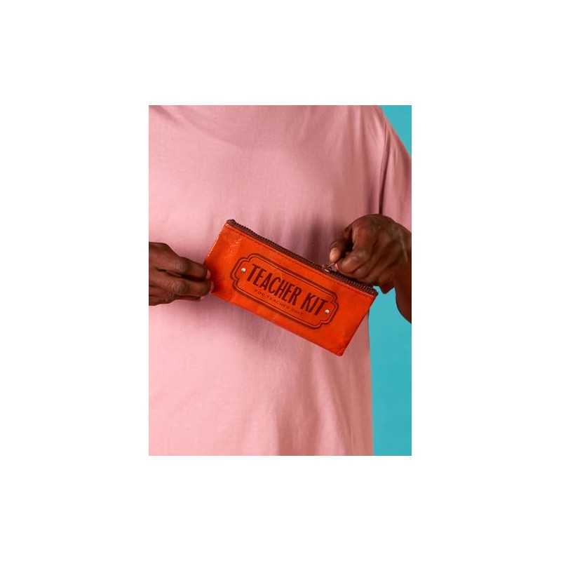 Blue Q Pencil Case, Sturdy Zipper, 95% Recycled Material, Teacher