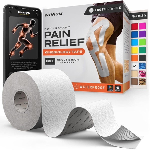 Kinesiology Tape-Incredible Support for Athletic Sports and Recovery+Free Taping Guide-Uncut