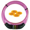 Symbol Cable Lock Pink + 4 Spoke Reflectors