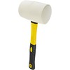 Unibos | White Rubber Mallet (32oz) | Professional | Fibreglass