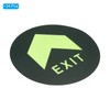 PATIKIL Glowing Exit Sign Sticker, 24 Pack Directional Adhesive Removable