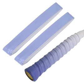 CAPASTEC Tennis Badminton Grip Tape, 2-Piece Set, Bumpy Design, Grip Tape, Shock Absorption, Anti-Slip, for Racket, Wet Type, Purple (Gradient)