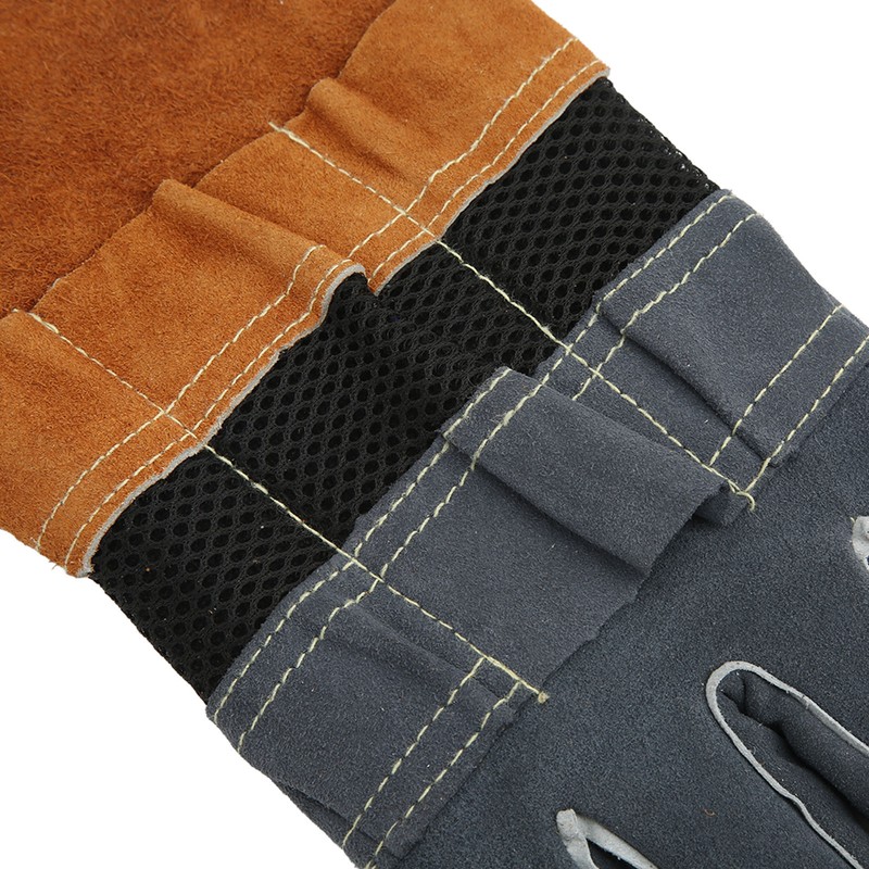 1 Pair Heat Resistant Gloves Separate Fingers Hot Proof Mitts