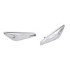 2PCS Front Fender Chrome Finisher 51117338569 Replacement for X3 X4