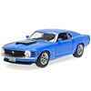 MOTORMAX Ford Mustang Boss 429 Blau 1970 Coupe 1/24 Modellauto