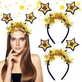 New Year's Eve Headband, Pack of 2 Happy New Year Headbands, Headband, 2025 Headband, New Year's Eve, Party Headband, New Year's Eve Decoration 2025, Children Adults New Year's Eve Party Hair