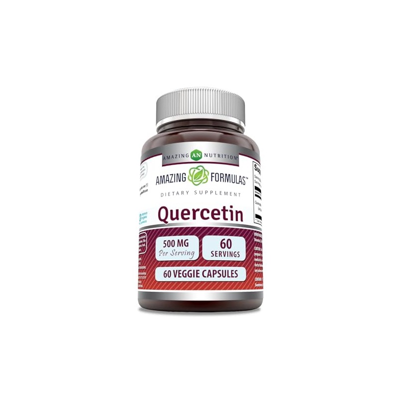 Amazing Formulas Quercetin 500 Mg 60 Veggie capsules