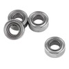 Hilitand 10Pcs MR63ZZ Double-Shielded Ball Bearings Mini Ball Bearings for