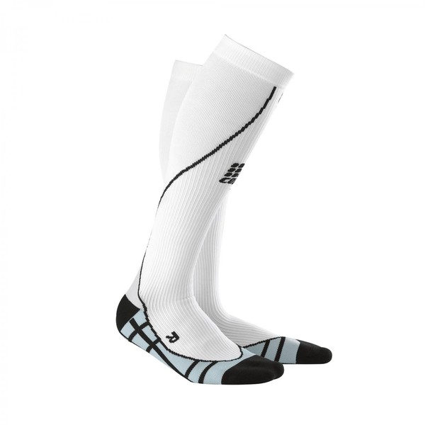 CEP Men's Progressive+ Teamsport Socks, Size IV (Calf 15.5-17.5-Inch), White