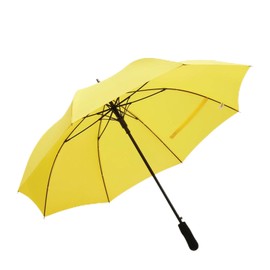 Preiswert & Gut Umbrella Automatic Choice of Colours Large 120 cm Women Men Fibreglass XXL Umbrella, yellow