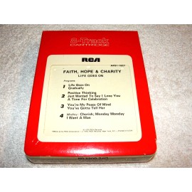 Faith, Hope & Charity "Life Goes On" (8-Track Tape, 1976, RCA Records), SEALED!