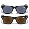 V.W.E. 2 Pairs Classic Outdoor Reading Sunglasses - Comfortable Stylish