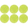 6 Pk 6.3 inch Electric Mop Replacement Pads Compatible with