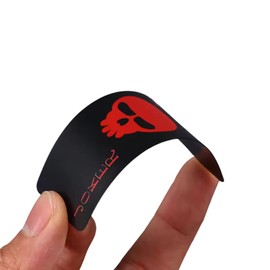 WES Mini Plastic Poker Playing Cards – Spooky Design, Durable, Lightweight, Travel-Friendly, Unique Gift Idea, Game Night Fun, 1 Deck (Blue & Red)