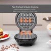 Innoteck Kitchen Pro 550W Mini Waffle Maker – Black Classic